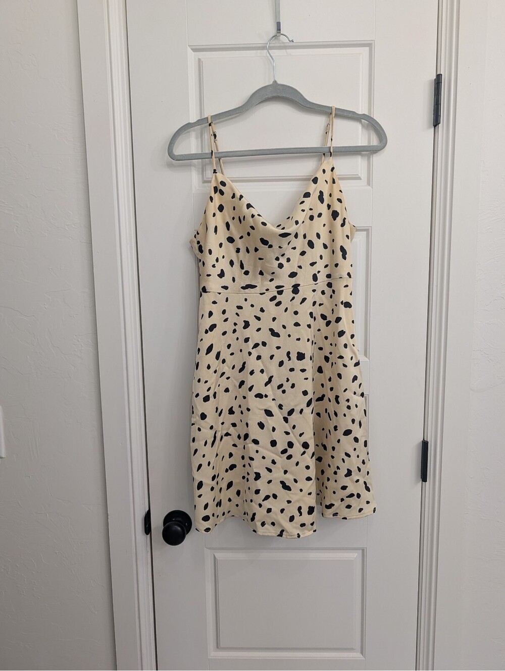 ASTR animal print mini dress